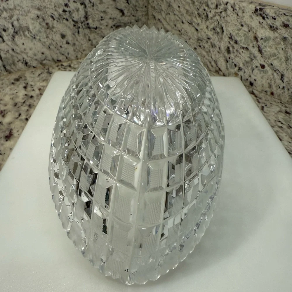 Vintage USSR Lead Crystal Bowl - Picture 4 of 4